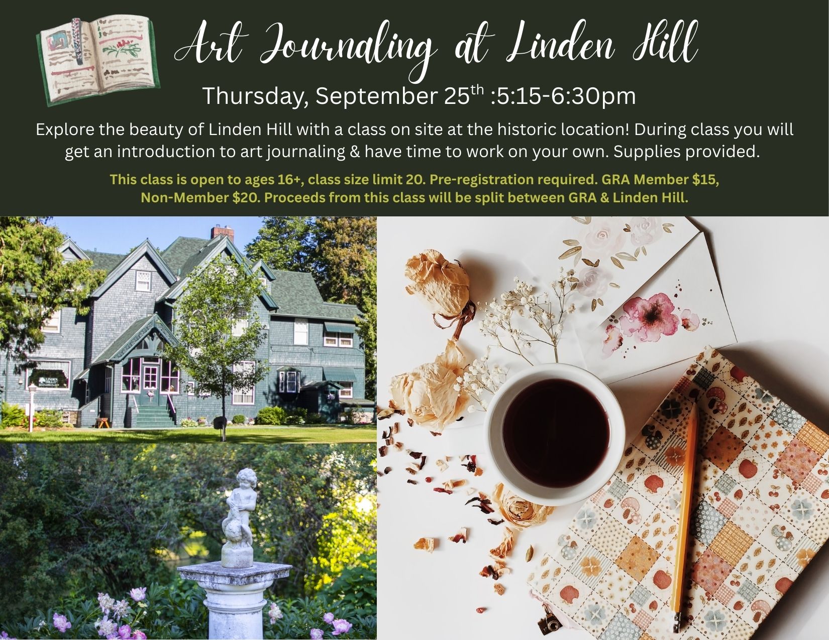 Art Journaling at Linden Hill
